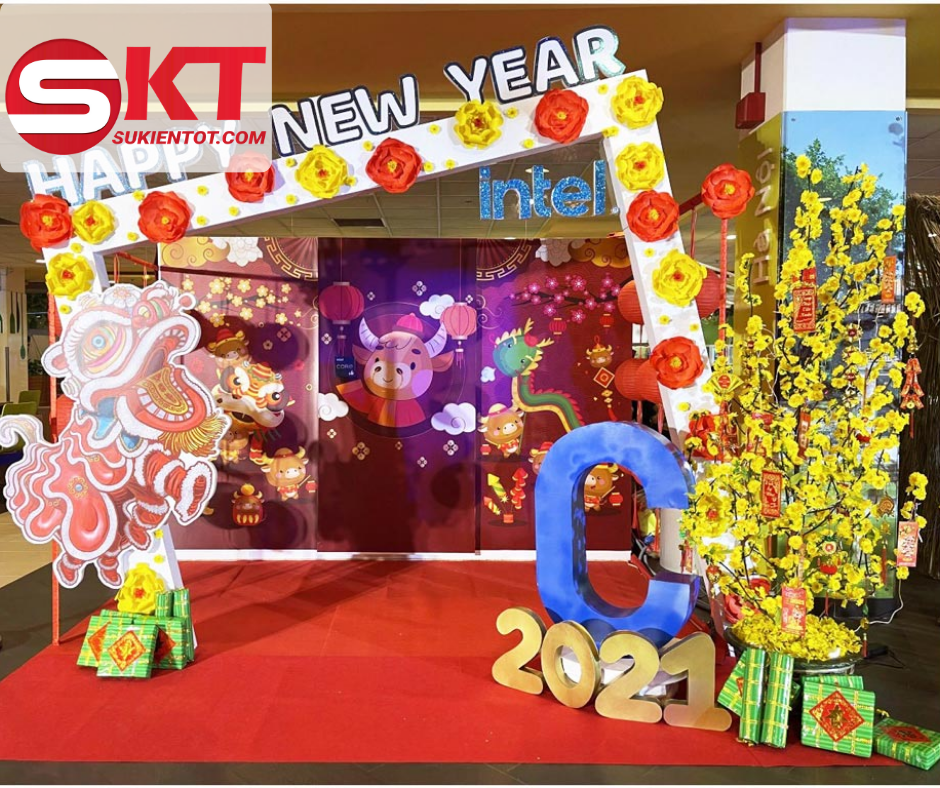 Trang tr&iacute; YEP cho c&ocirc;ng ty