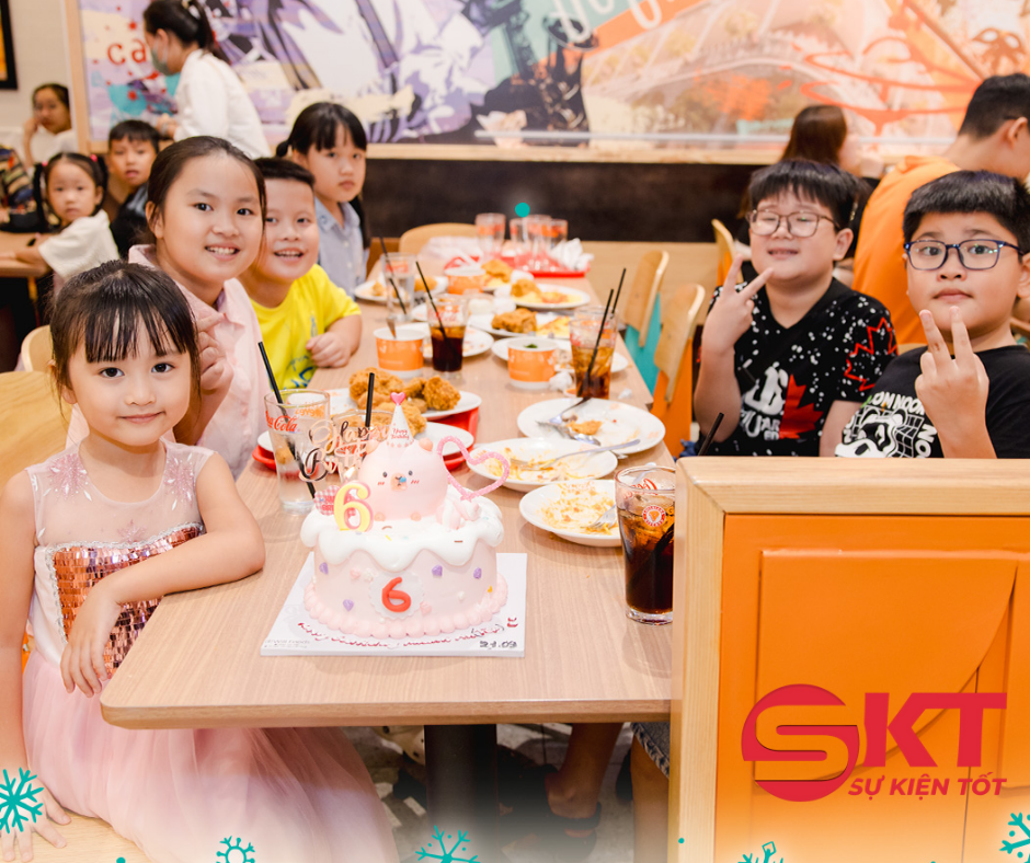 Địa điểm tổ chức sinh nhật cho b&eacute;