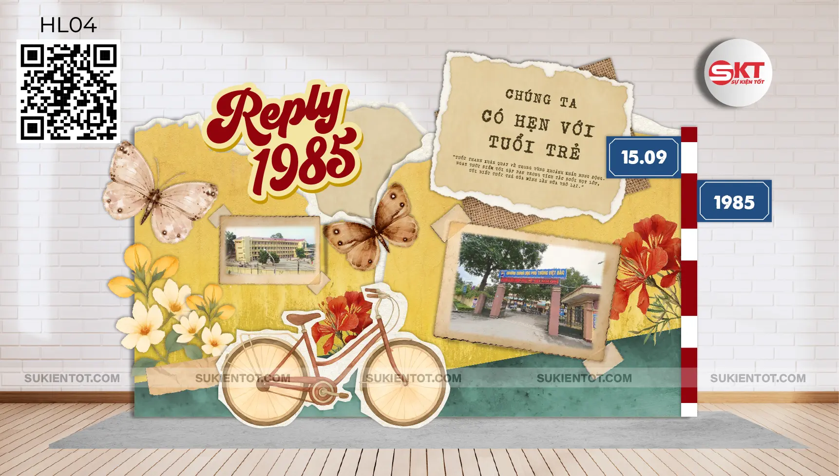 File thiết kế họp lớp tone tím HL04