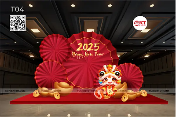 File thiết kế Tết tone đỏ T04