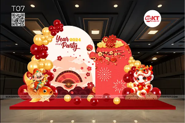 File thiết kế Tết tone đỏ T07