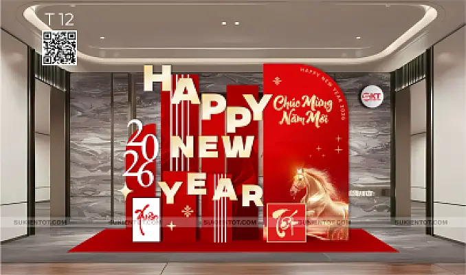 File thiết kế Tết tone đỏ T12