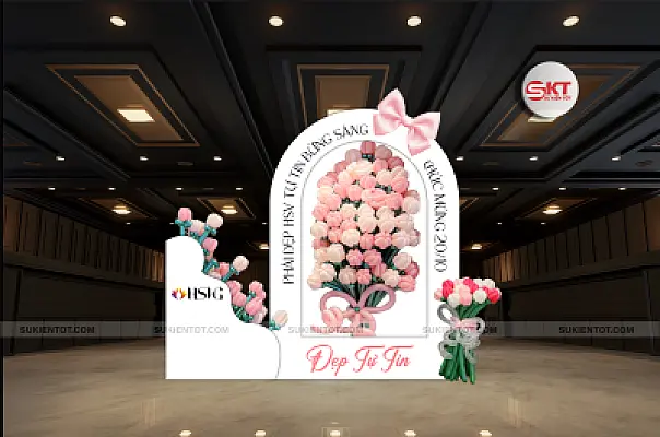 File thiết kế ngày  20/10 phụ nữ Việt Nam tone hồng PN12