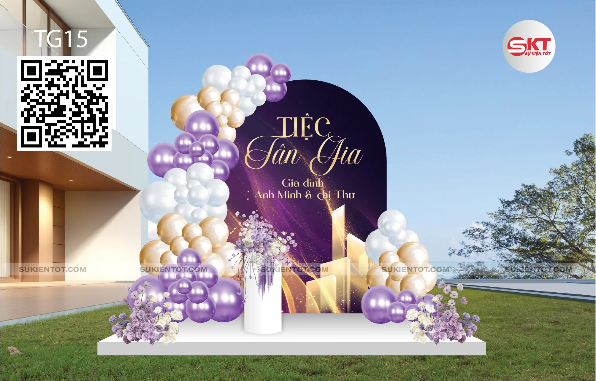 file thiết kết tân gia tone xanh tím TG15
