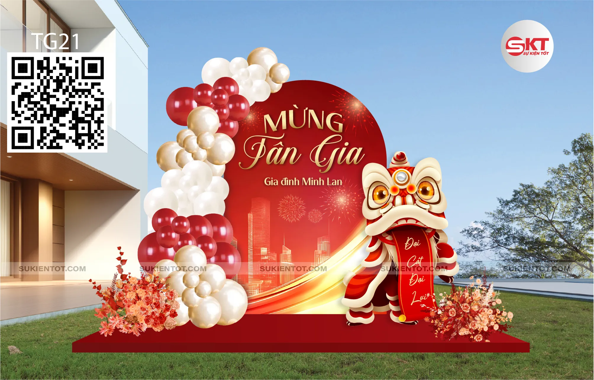 file thiết kết tân gia tone đỏ TG21