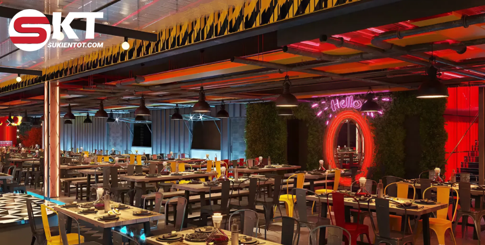 Kh&ocirc;ng gian b&ecirc;n trong YOYO BEER GARDEN Nguyễn Thị Minh  Khai