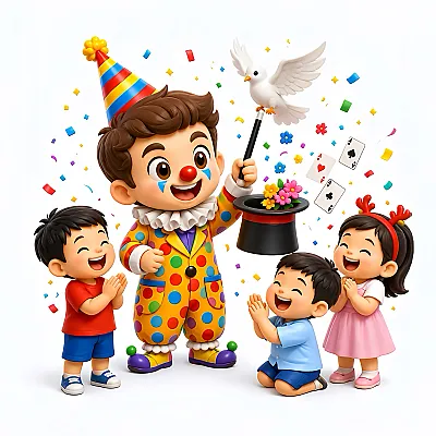 Ảo thuật gia chú hề 