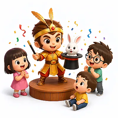 Ảo thuật gia tôn ngộ không 