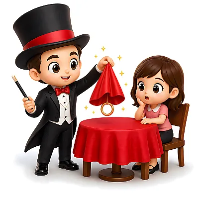 Ảo thuật gia cận cảnh ( magic show )