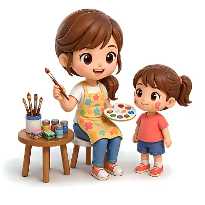 Vẽ mặt nghệ thuật 