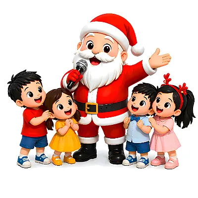MC  hoạt náo ông già Noel 