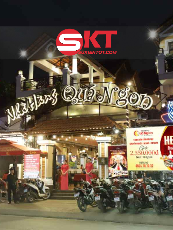 Tiệc sinh nhật trọn gói + không gian VIP riêng tư tại Nhà hàng Quá Ngon Tân Bình
