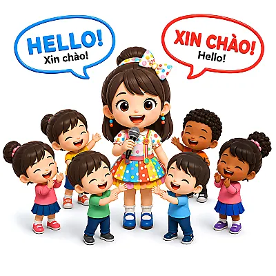 MC song ngữ hoạt náo 
