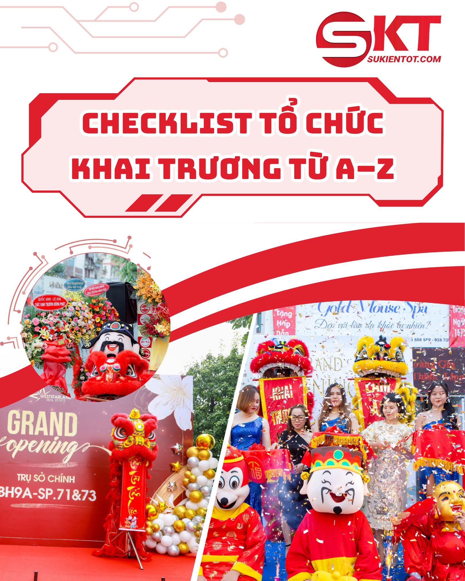 Tổ chức khai trương cửa hàng từ A–Z: checklist, kịch bản và thiết bị cần có