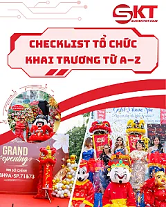 Tổ chức khai trương cửa hàng từ A–Z: checklist, kịch bản và thiết bị cần có