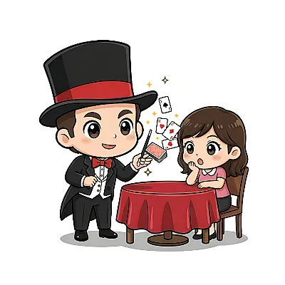Ảo thuật gia cận cảnh ( magic show )