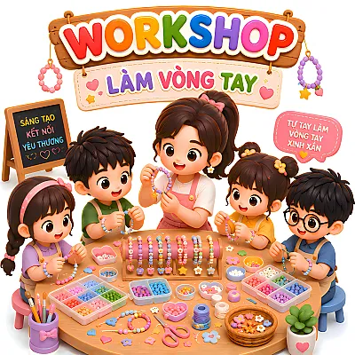 Workshop làm vòng tay 