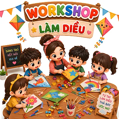 Workshop làm diều 