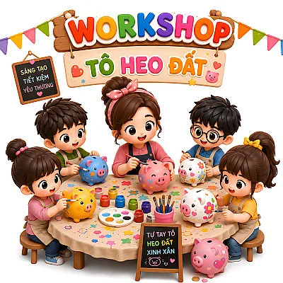 Workshop tô heo đất 