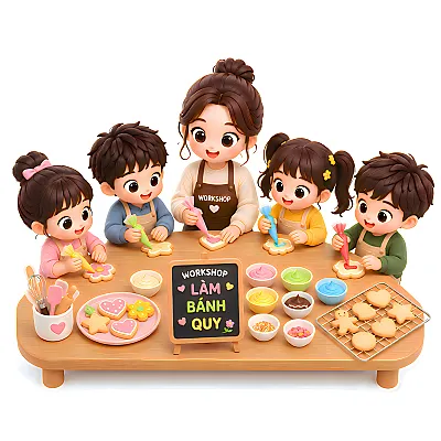 Workshop Làm bánh quy