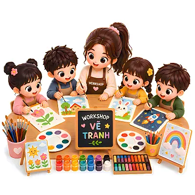 Workshop vẽ tranh