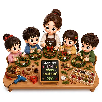 Workshop Vòng Nguyệt quế 