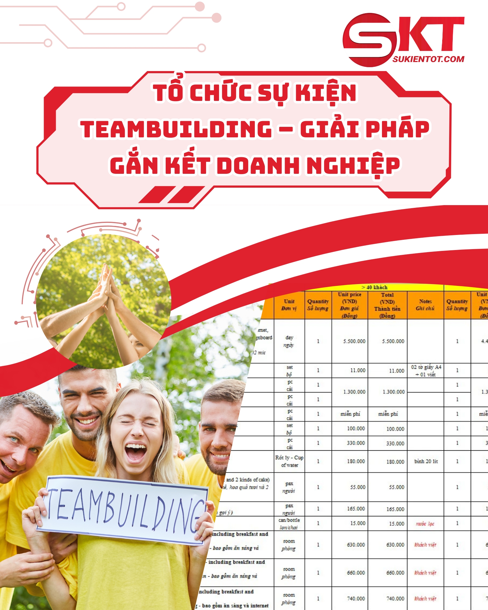 Tổ chức sự kiện teambuilding – Giải pháp gắn kết đội ngũ hiệu quả cho doanh nghiệp