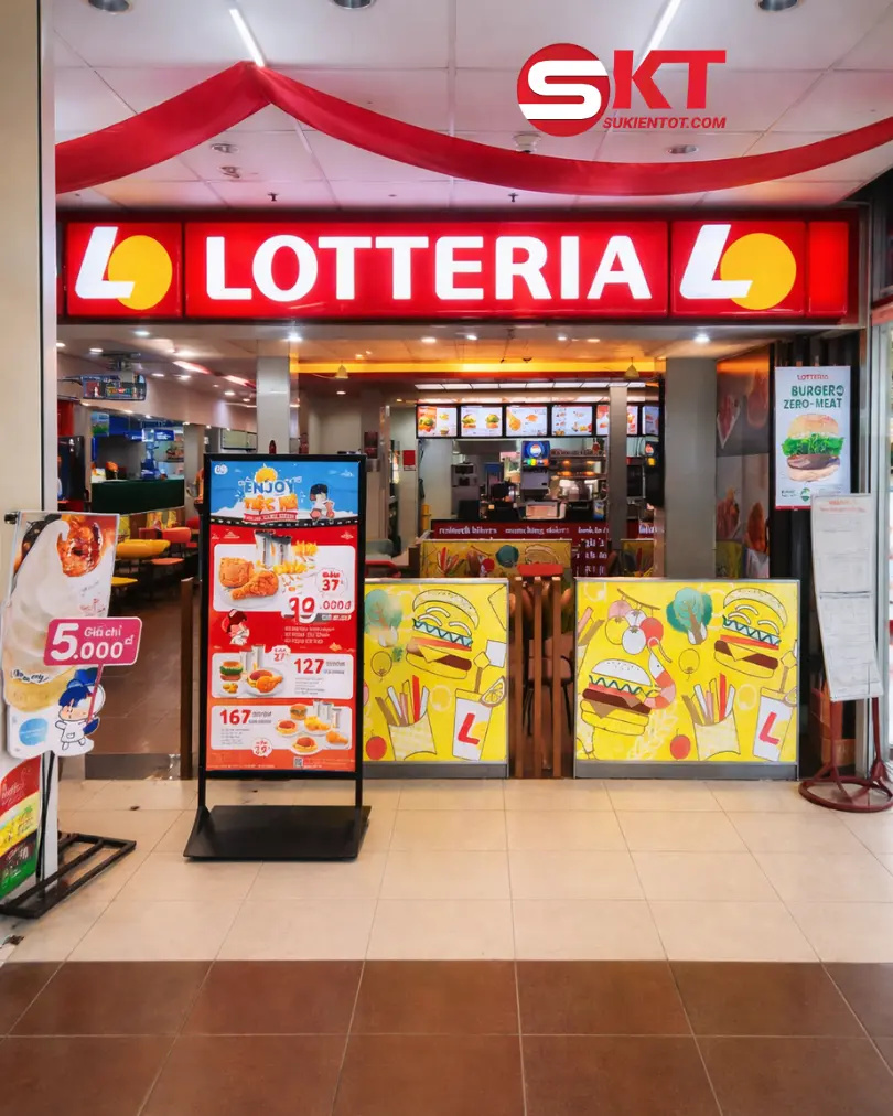 Lotteria Coopmart Tuy Lý Vương – Điểm ăn nhanh tiện lợi trong trung tâm thương mại Quận 8